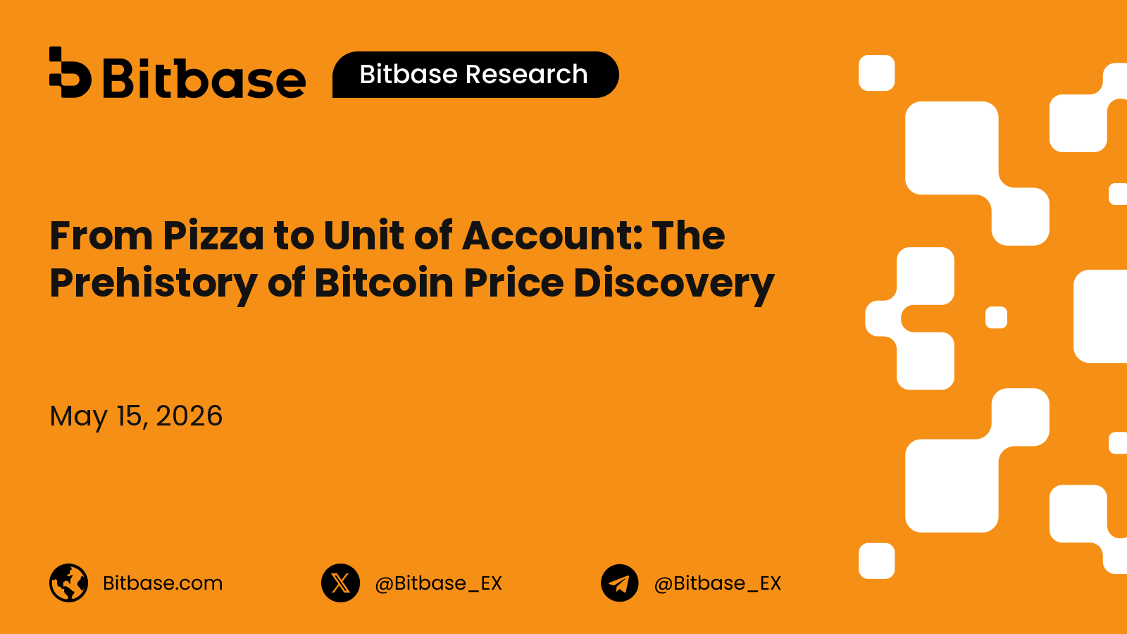 From Pizza to Unit of Account: The Prehistory of Bitcoin Price Discovery
