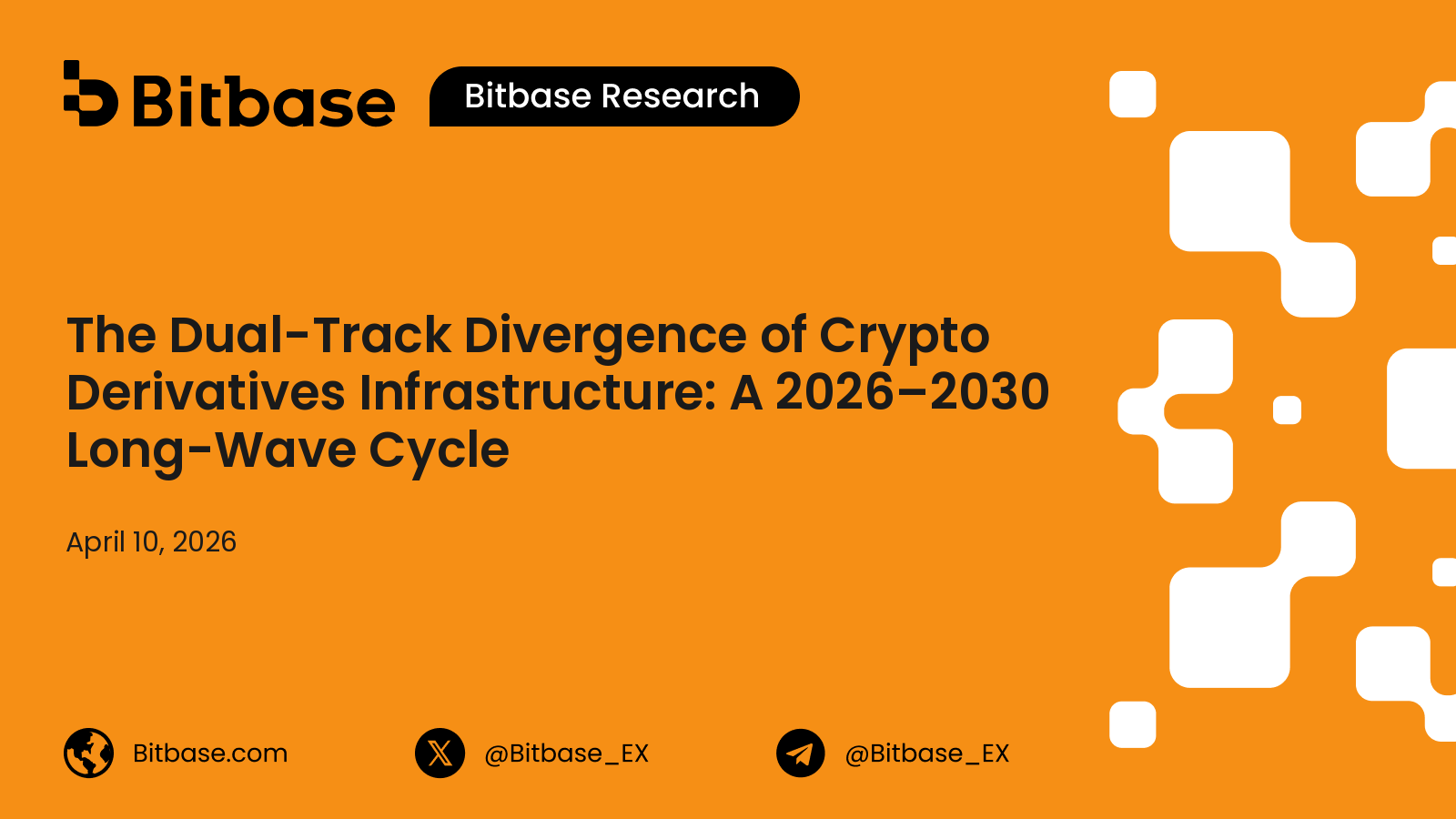 The Dual-Track Divergence of Crypto Derivatives Infrastructure: A 2026–2030 Long-Wave Cycle