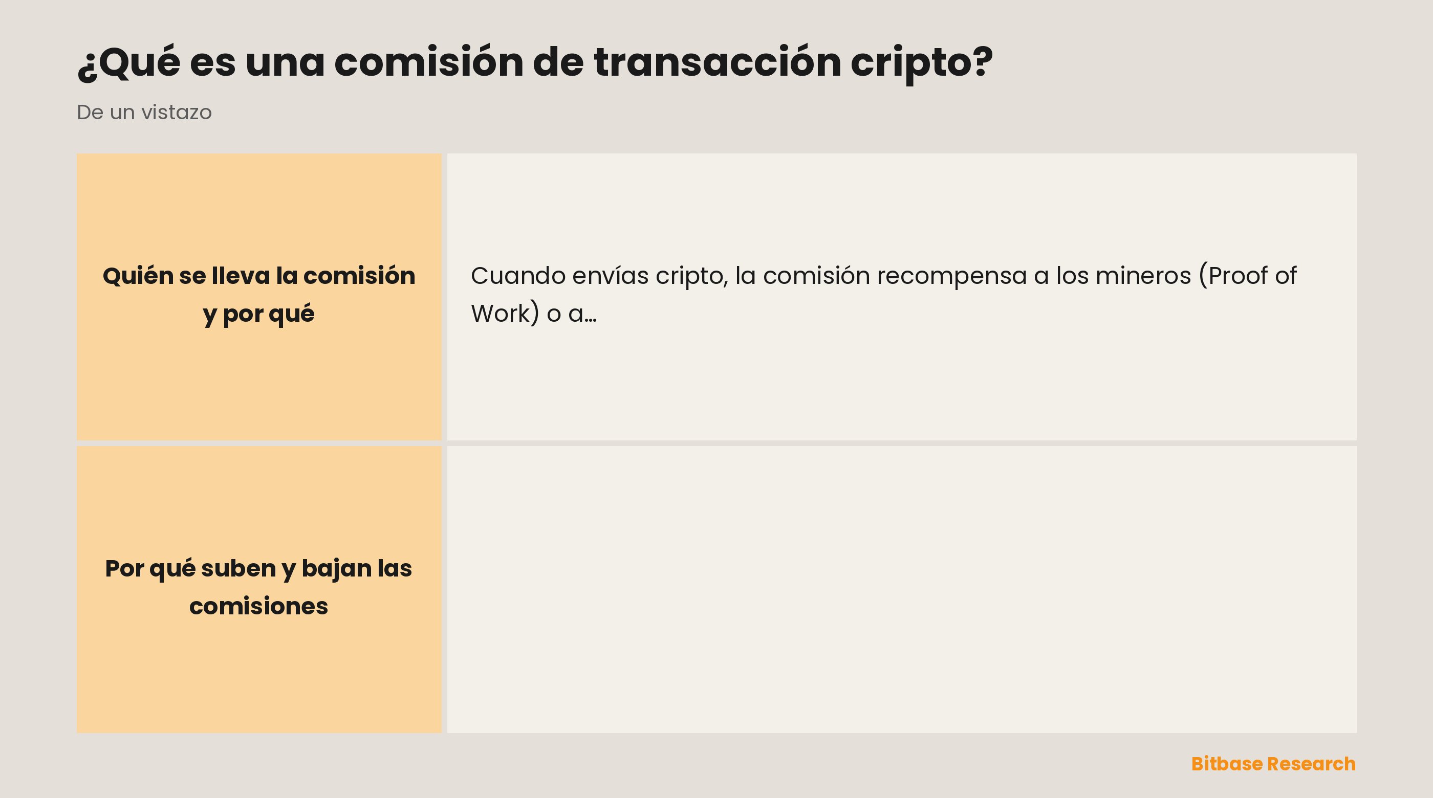 Las comisiones de transacción cripto explicadas: qué son, quién las recibe, de qué dependen y en qué se diferencian de las comisiones del exchange.