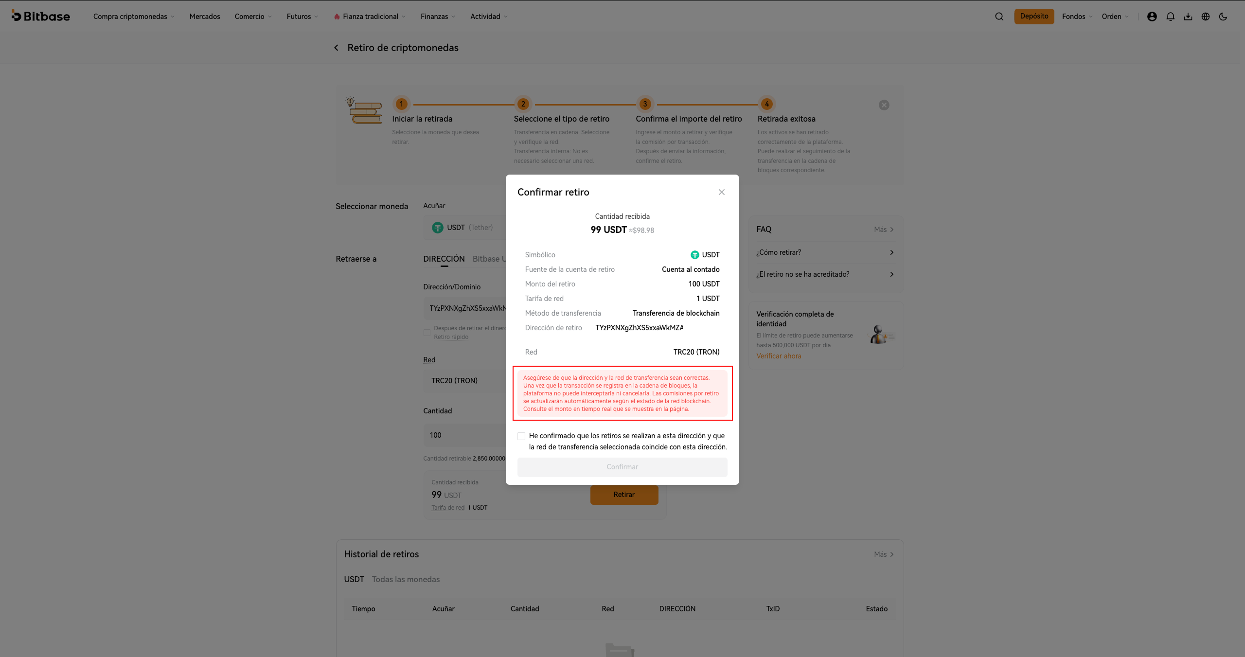 Cómo depositar y retirar cripto en Bitbase (Web)-bitbase-0584