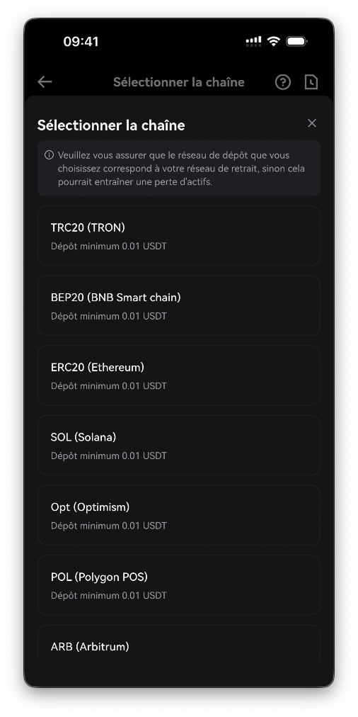 Comment télécharger l'application Bitbase, déposer et retirer des cryptos (App)-bitbase-9181