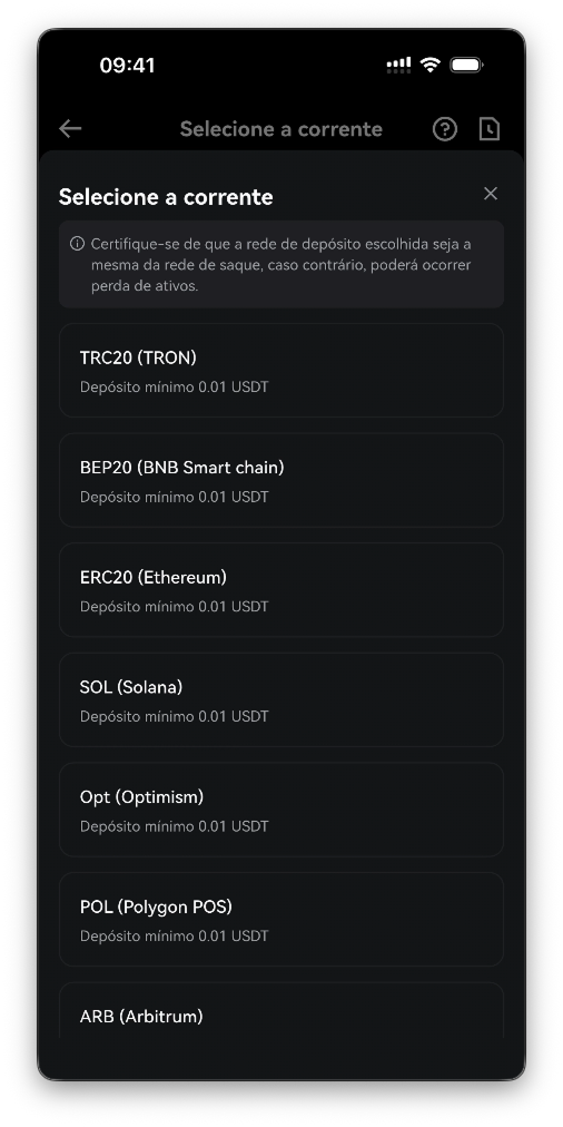 Como baixar o app da Bitbase e depositar e sacar cripto (App)-bitbase-8104