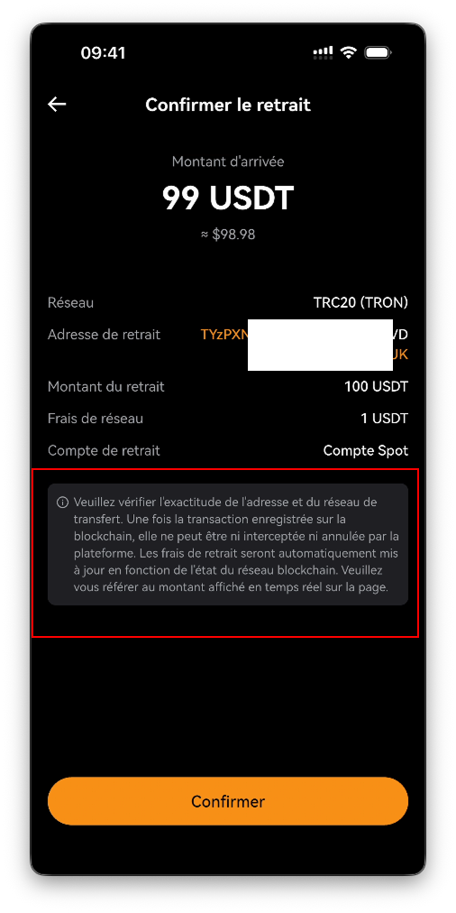 Comment télécharger l'application Bitbase, déposer et retirer des cryptos (App)-bitbase-2001