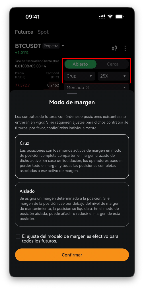 Cómo operar cripto en la app de Bitbase (Spot y Futuros)-bitbase-1380