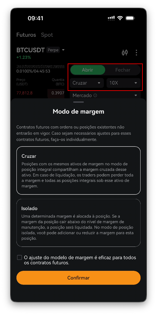Como negociar cripto no app da Bitbase (Spot e Futuros)-bitbase-6953