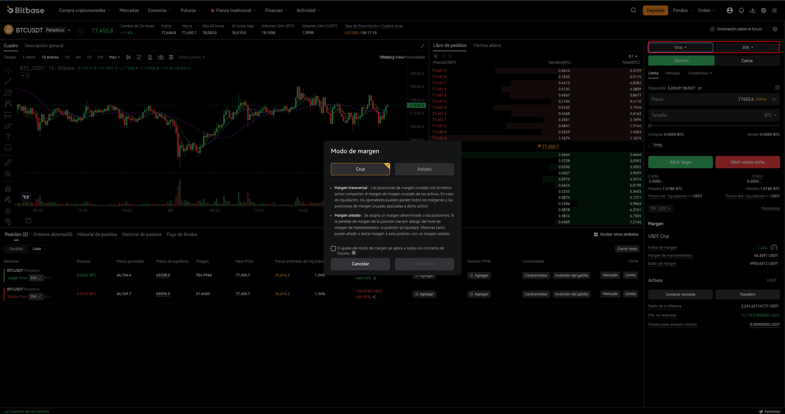 Cómo operar cripto en Bitbase: Web (Spot y Futuros)-bitbase-2952