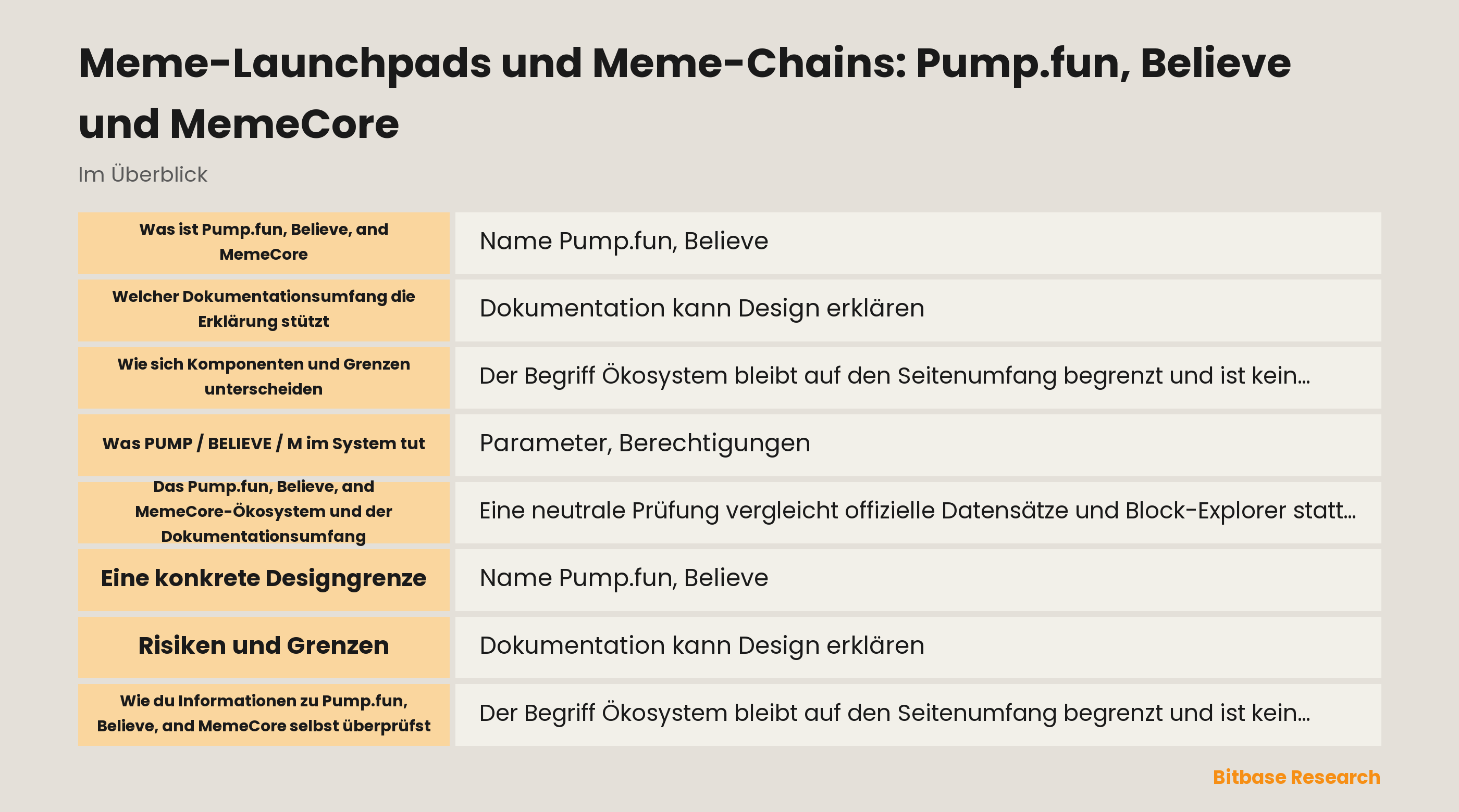 Meme-Launchpads und Meme-Chains: Pump.fun, Believe und MemeCore-bitbase-9892
