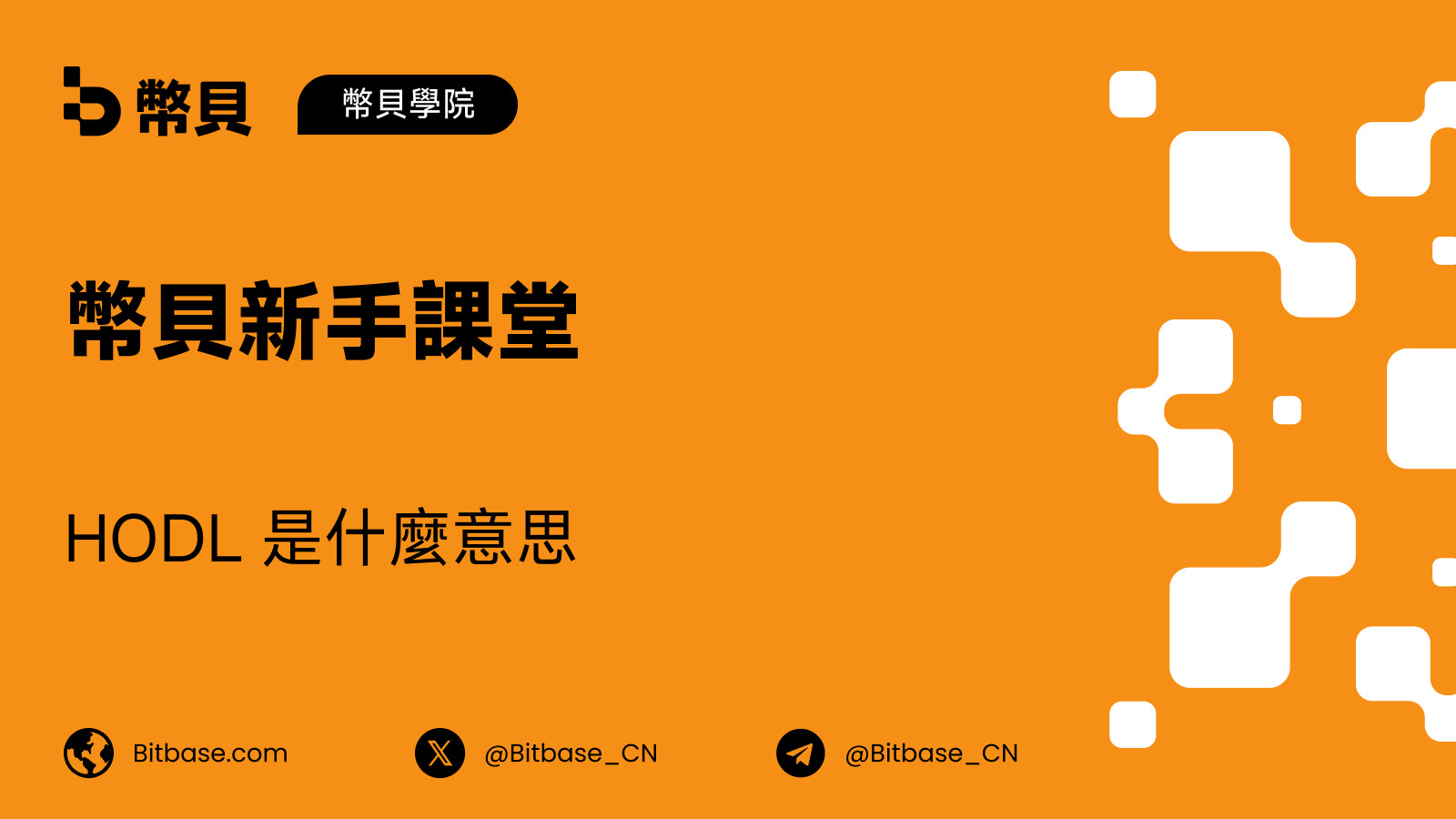 HODL 是什麼意思