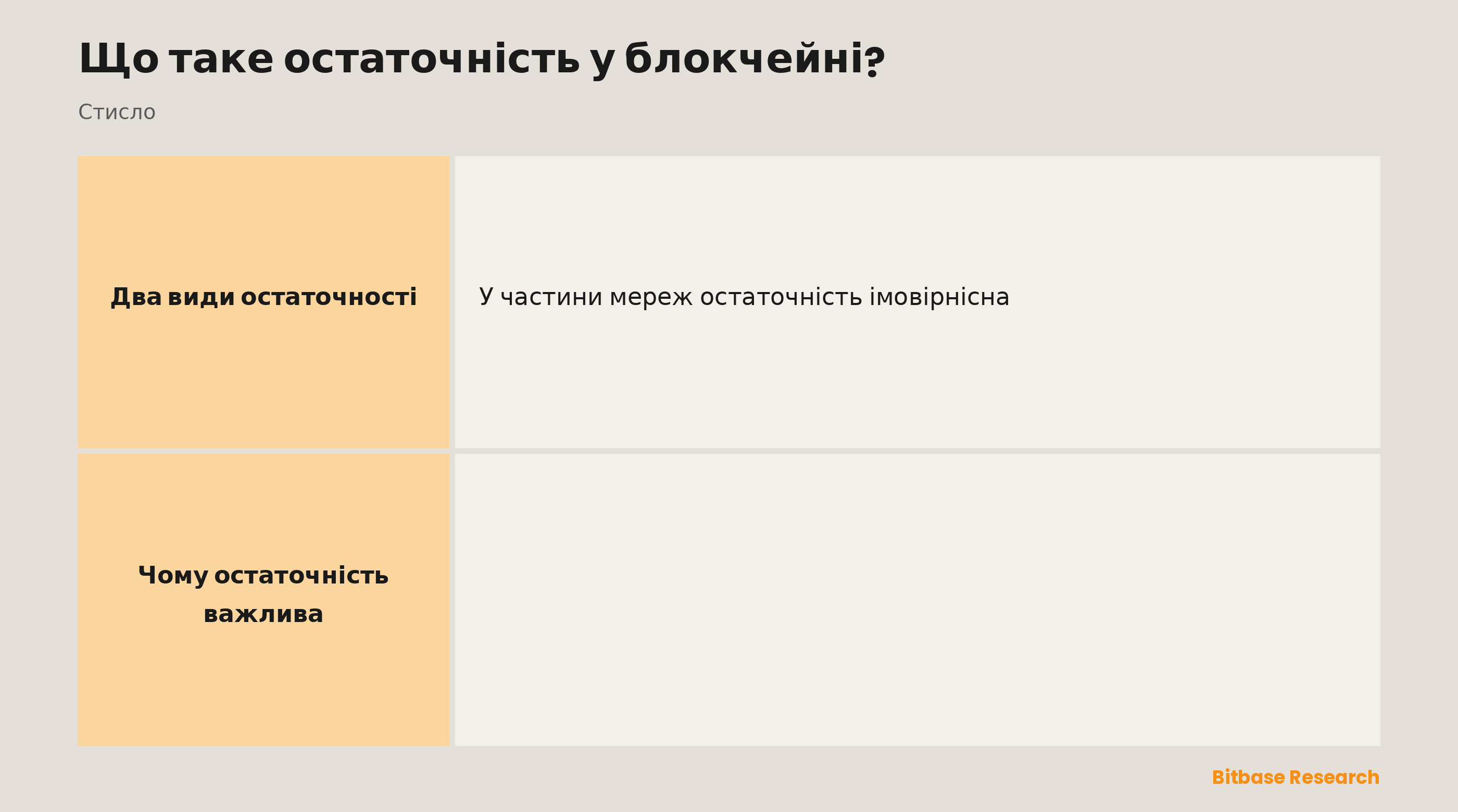 Фінальність у блокчейні простими словами: що це таке, імовірнісна та детермінована остаточність, чому вона важлива і яке практичне правило.