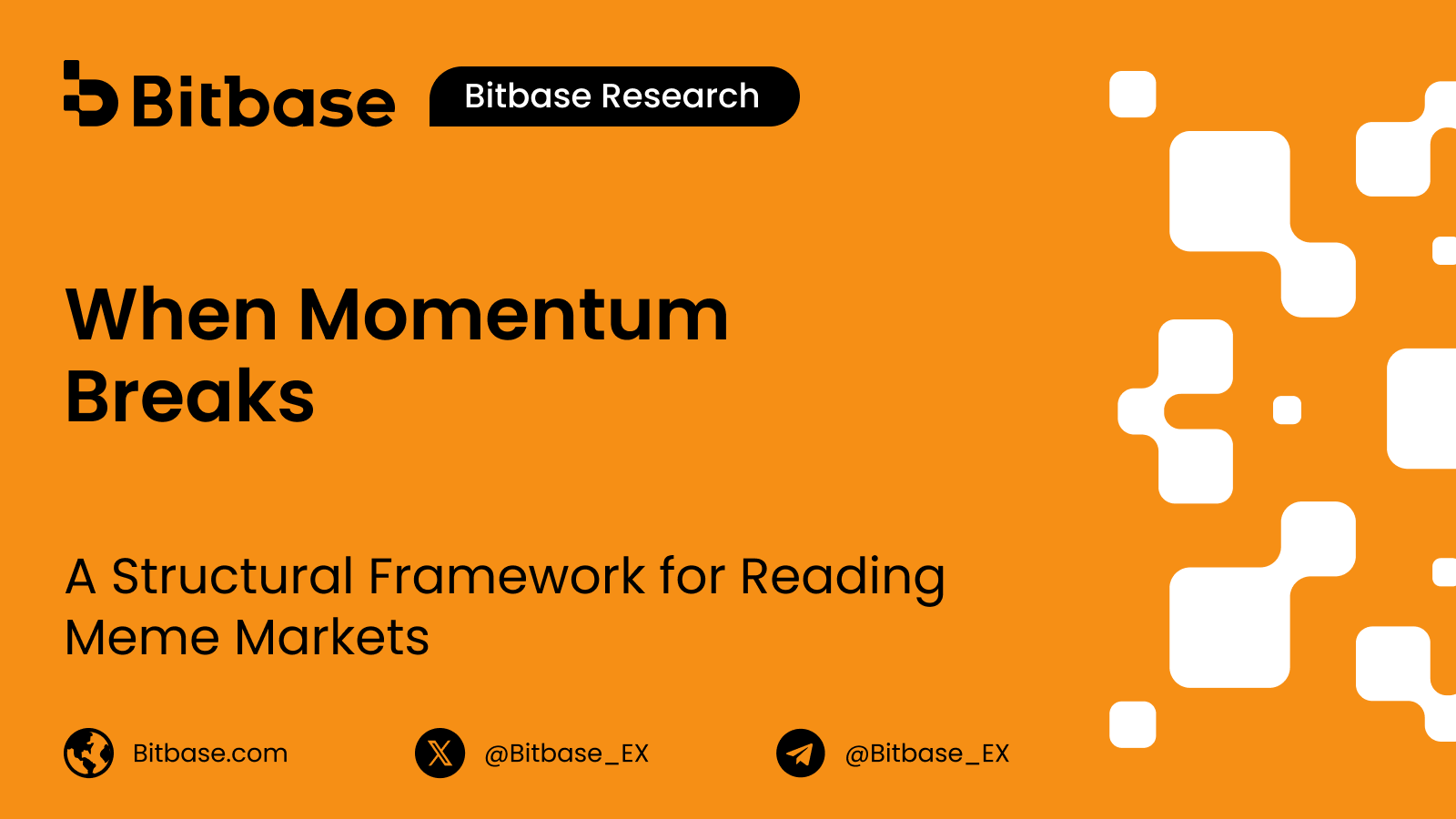 When Momentum Breaks: A Structural Framework for Reading Meme Markets